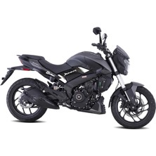 Bajaj Dominar 250 - 400 Orta Şase Üstü Plastik Motosiklet Kaplama Sticker Etiket Modeli - Beyaz