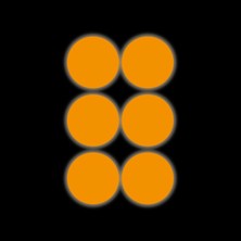 Turuncu Reflective (Reflektif) Yuvarlak Sticker Paketi 8'li Otomobil Motosiklet Reflektif Parlayan Sticker Etiket Modeli