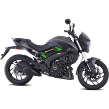 Bajaj Dominar 250 - 400 Orta Şase Üstü Plastik Motosiklet Kaplama Sticker Etiket Modeli - Yeşil