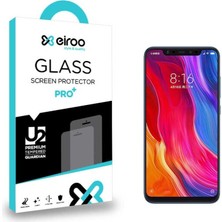 Eiroo Xiaomi Mi 8 Tempered Glass Cam Ekran Koruyucu