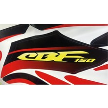 Honda Cbf 150 Sticker Original Tasarım Etiket Modeli