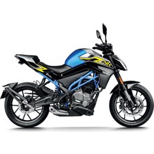 Sarı Cfmoto 250 Nk Lightning Tasarım Motosiklet Sticker Etiket Modeli
