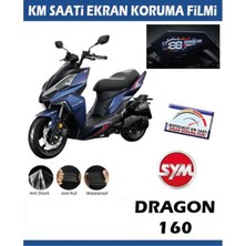 Sym Dragon 160 Motosiklet Ekran Km Koruyucu