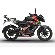 Bajaj NS200 Sticker BLOCK43 Kaplama Etiket Tasarım Modeli