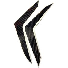 Yamaha YZF-R25 2019-2024 Far Yanı Karbon Sticker Etiket Modeli