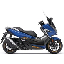 Honda Forza Turuncu Alt Sakal ve Takım Jant Sticker Etiket Modeli