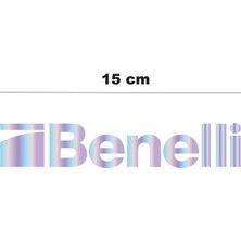 Hologram 15CM Benelli Sticker Etiket Modeli