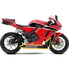 Honda CBR600RR 2017 Sağ Alt Sakal Sticker Etiket Model