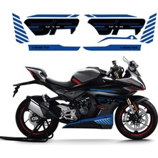 Motiker CF MOTO 450SR Lacivert Orijinal Tasarım Takım Sticker