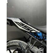 Cf Moto NK250 Arka Kuyruk Altı 250 Sticker Etiket Siyah