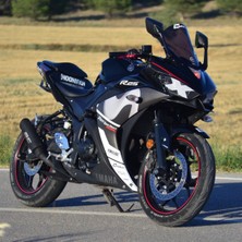 Yamaha R25 Movistar Sticker Etiket Modeli