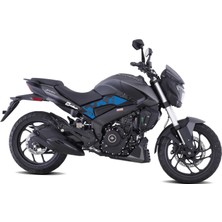 Bajaj Dominar 250 - 400 Orta Şase Üstü Plastik Motosiklet Kaplama Sticker Etiket Modeli Bal Peteği Desen - Mavi
