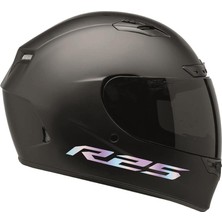 Yamaha R25 Yazılı Hologram Motosiklet Kask Sticker Etiket Modeli