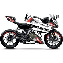 Cfmoto 250SR Bmw Hp4 Model Parcalı Motosıklet Kaplama Stıcker Etıket Modelı Renk 4