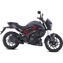 Bajaj Dominar 250 - 400 Orta Şase Üstü Plastik Motosiklet Kaplama Sticker Etiket Modeli - Kırmızı