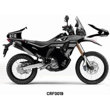 Motiker Honda CRF250 Rally "Dakar Extreme"  2017-2020 uyumlu Tasarım Motosiklet Sticker Etiket Kaplama Modeli