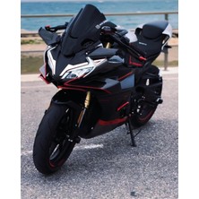 Cfmoto 450SR Ön Kafa Tek Renk Beyaz Sticker Etiket Modeli