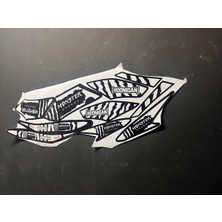 Honda Cbf 150 Sticker Etiket Modeli 2