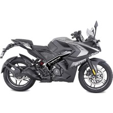 Bajaj RS200 Monster Siyah Beyaz Sticker Etiket Modeli