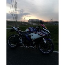 Yamaha R25 Hp4 Bmw Tasarım Sticker Etiket Modeli