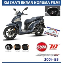Motiker SYM Symphony ST Ekran KM Koruması Şeffaf  Folyo