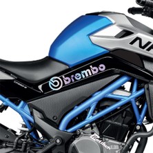 Cfmoto 250 Nk Brembo Orta Şase Tasarım Motosiklet Sticker Etiket Modeli Hologram