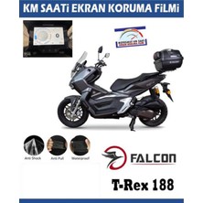 Falcon T-Rex 188 Serisi Motosiklet Ekran Km Koruyucu