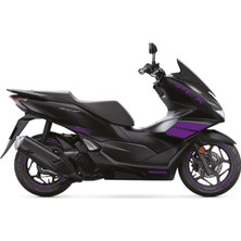Honda Pcx 2021-2024 Mor Parçalı Takım Stikcer Etiket Modeli