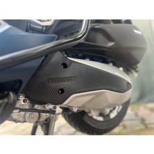 Honda Pcx Radyator Kapağı Karbon Sticker Koruma Etiket Modeli
