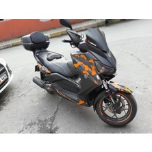 Motosiklet Kamuflaj Evrensel Takim Sticker Modeli