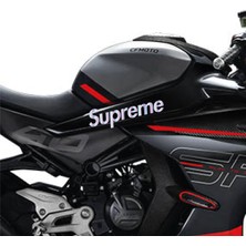 Cf Moto 450SR Supreme Orta Şase Tasarım Motosiklet Sticker Etiket Modeli Hologram