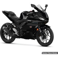Yamaha YZF-R3/R25 Karbon Takım Sticker Etiket Modeli