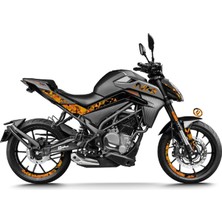 Cf Moto NK250 Orange Triangle Tam Takım Model Sticker Modeli