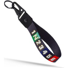 Vites Geçişli Motorcu Anahtarlığı