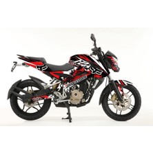 Bajaj NS200 Sticker Fox Kaplama Etiket Tasarım Modeli