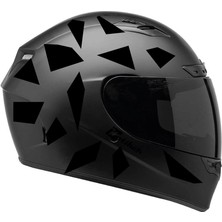 Kare Siyah Kamuflaj Kask Sticker Modeli