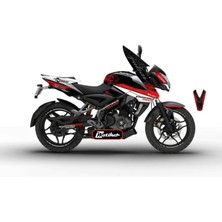 Bajaj NS200 Sticker Storm Force Kaplama Etiket Tasarım Modeli