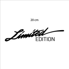 Limited Edition Hologram Sticker Etiket Kask Araba Sticker