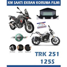 Benelli Trk 251 / 125S Serisi Motosiklet Ekran Km Koruyucu