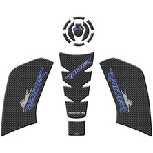 Tvs Raıder 2023-2024 Tank Pad Set Karbon-Mavi Modeli