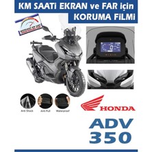 Honda Xadv 350 Motosiklet Ekran Km Koruyucu ve Far Koruma