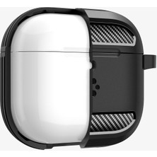 Spigen Airpods (4. Nesil) Kılıf Rugged Armor Matte Black - ACS08642