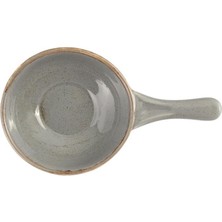 Porland Seasons Koyu Gri Saplı Sunum Kasesi 14 cm