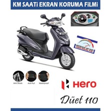 Hero Düet 110 Serisi Motosiklet Ekran Km Koruyucu