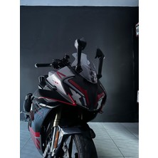 Cfmoto 450SR Ön Kafa Tek Renk Kırmızı Sticker Etiket Modeli