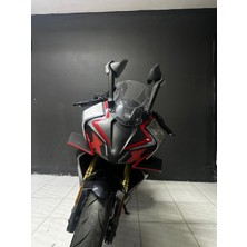 Cfmoto 450SR Sticker Ön Kafa Dörtlü Etiket Modeli Kırmızı