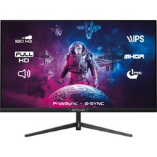 Onvo OV27MNT202G 27'' Fast IPS 180 Hz 1ms Fhd Freesync - G Sync Oyuncu Monitörü