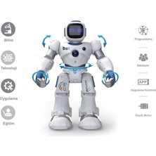 NillyToys Uzaktan Kumandalı Interaktif Şarjlı Eğitici ve Eğlendirici Akıllı Büyük Robot