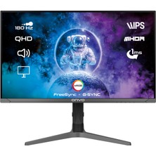 Onvo OV32MNT301GQ 32'' Fast IPS 180 Hz 1ms Qhd Freesync - G Sync Oyun Monitörü