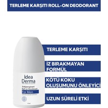 Idea Derma Roll-On Antiperspirant Deodorant 75 ml - Erkekler Için